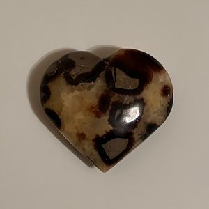 Septarian Heart Crystal 💛